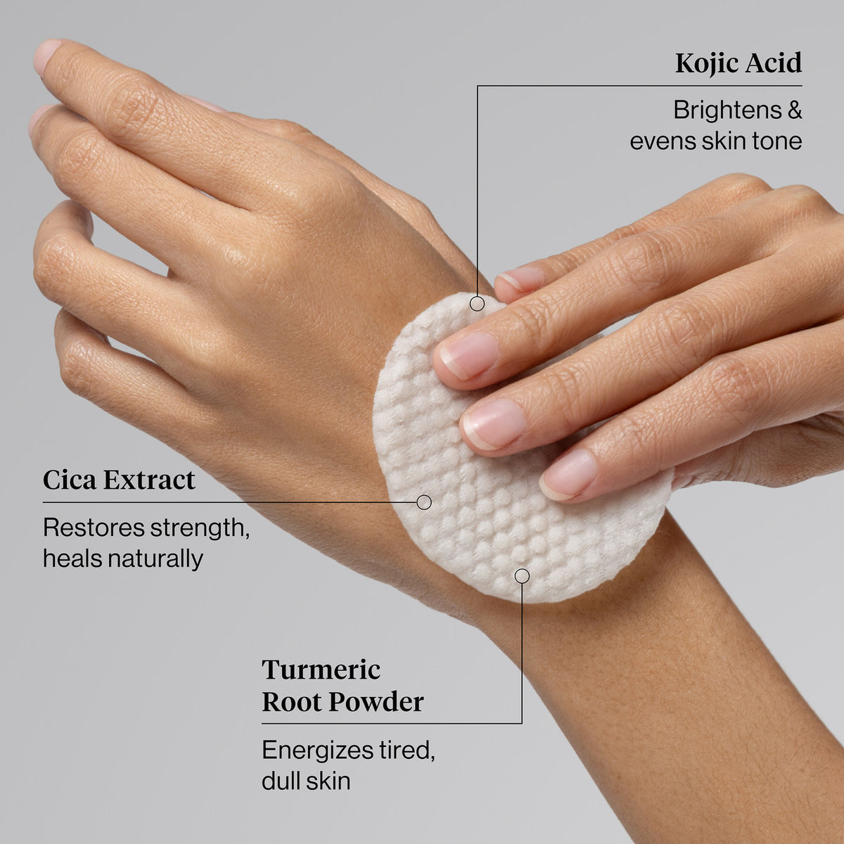 Kojic Acid Facial and Body Cleansing Wipes